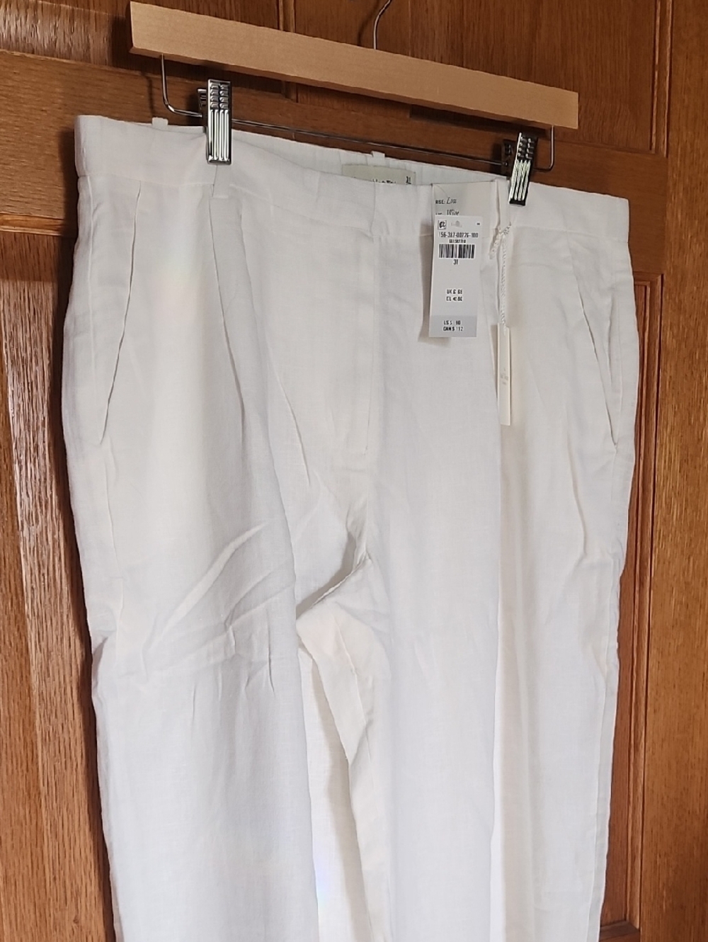 Abercrombie & Fitch Wide Leg Pants in Camel Brown - Picture 4 of 13